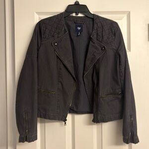 Gap Black Moto Jacket